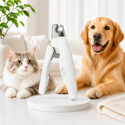 Pet nail clipper and grinder 2-in-1 tool product view