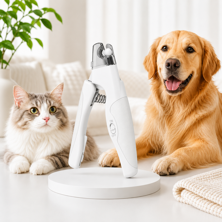 Pet nail clipper and grinder 2-in-1 tool product view